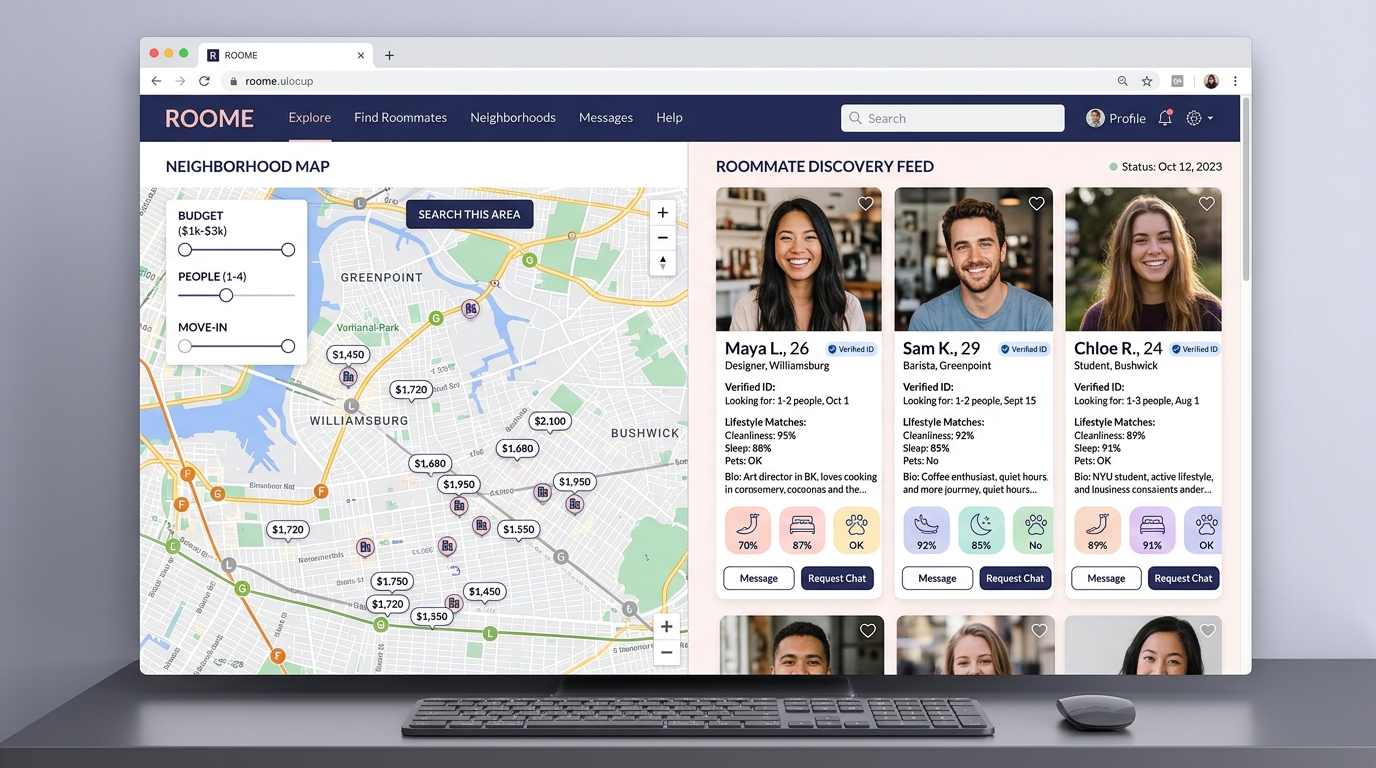 Haven Roommate & Housing Platform