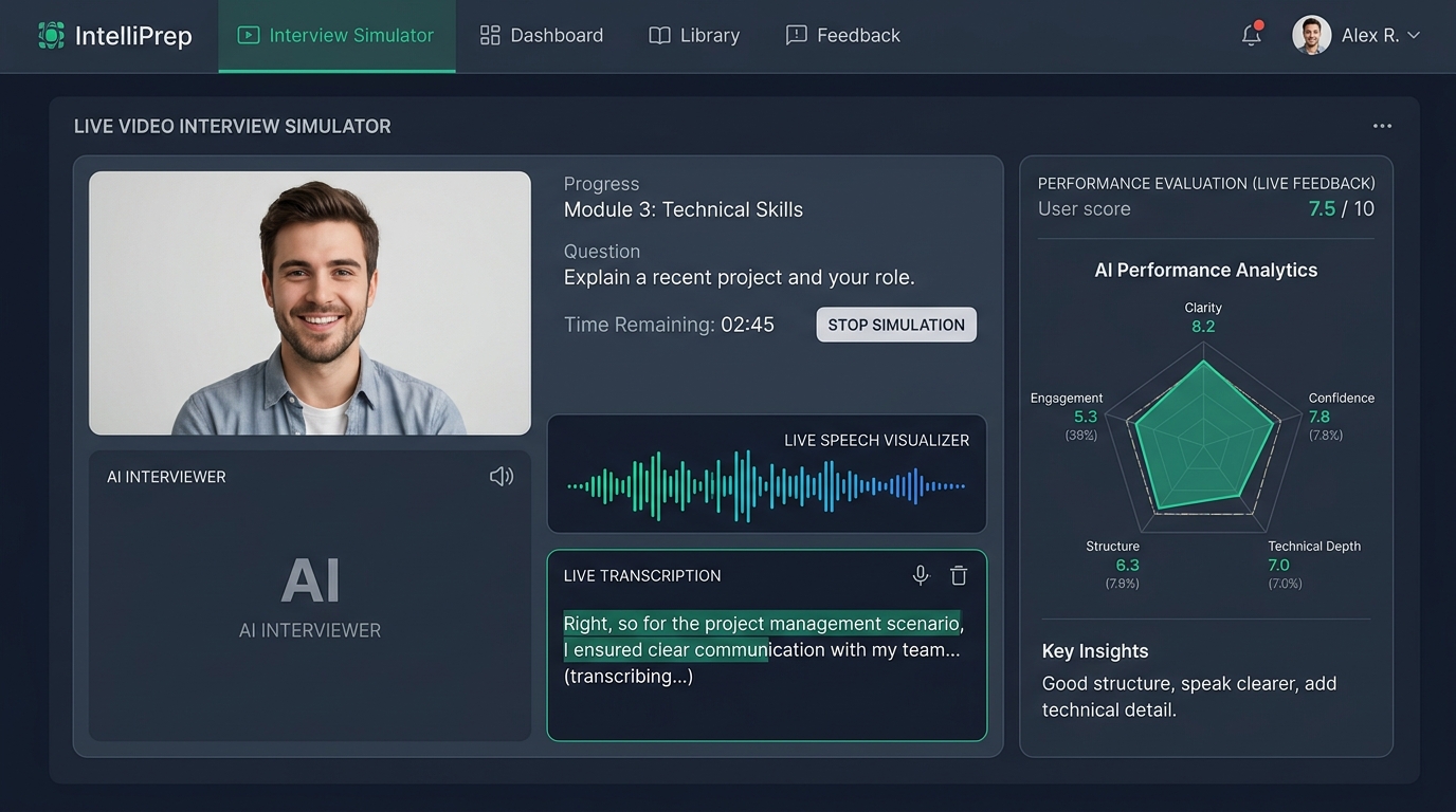 InterviewAI Technical Mock Prep Portal